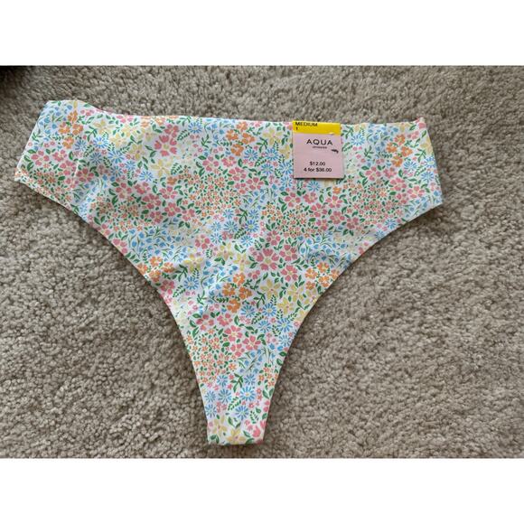 Women’s Aqua Thong Panties – M – Multiple Colors & Prints – Sexy Comfortable NWT - Picture 8 of 11
